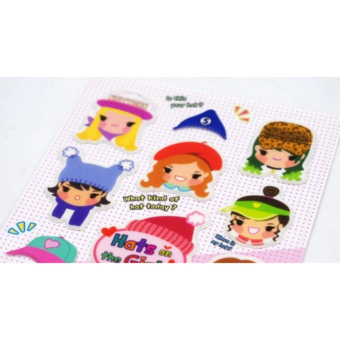 Sticker - Hats On The Girls