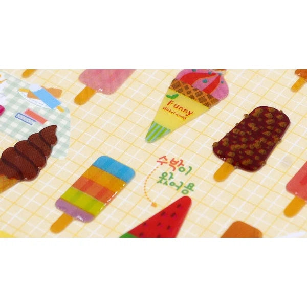 Sticker - Ice Cream Candy & Soft