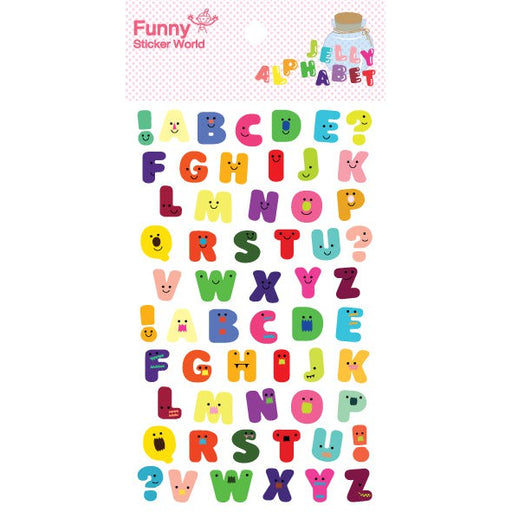Sticker - Jelly Alphabet