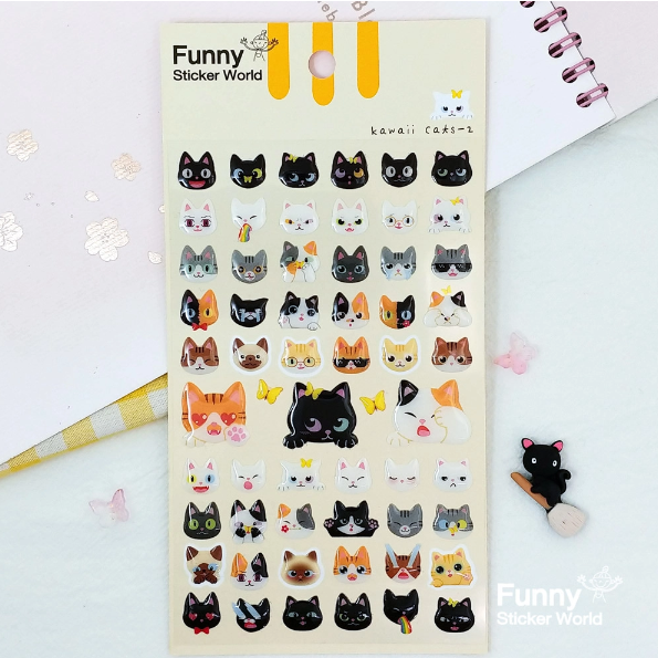 Sticker - Kawaii Cats 2