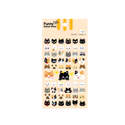 Sticker - Kawaii Cats 2