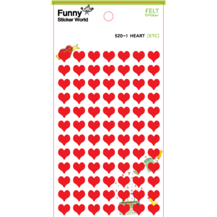 Sticker - Red Heart - S