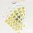 Sticker - Seal Sticker Gold Heart