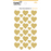 Sticker - Seal Sticker Gold Heart