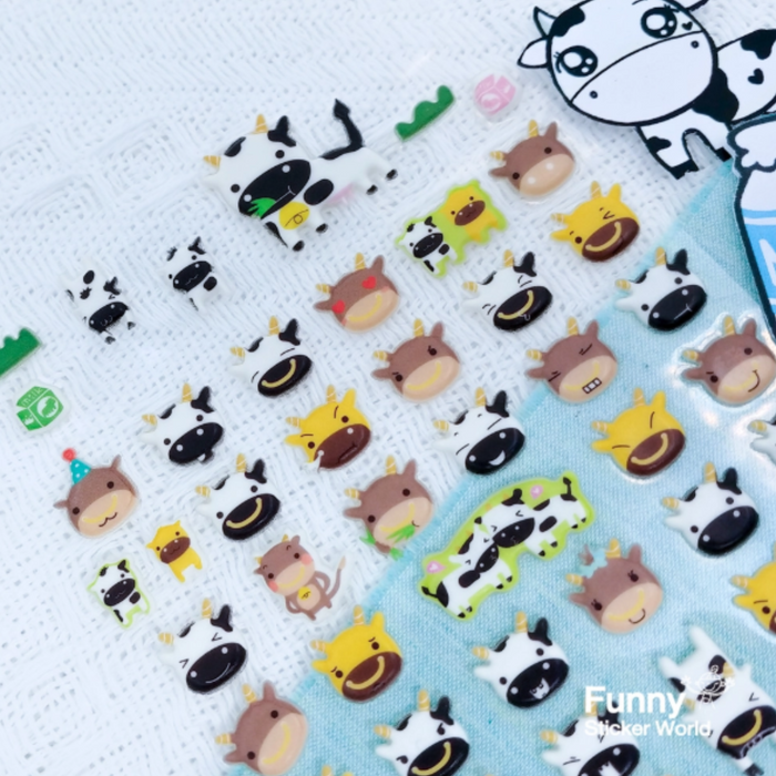 Sticker - Seven Cow