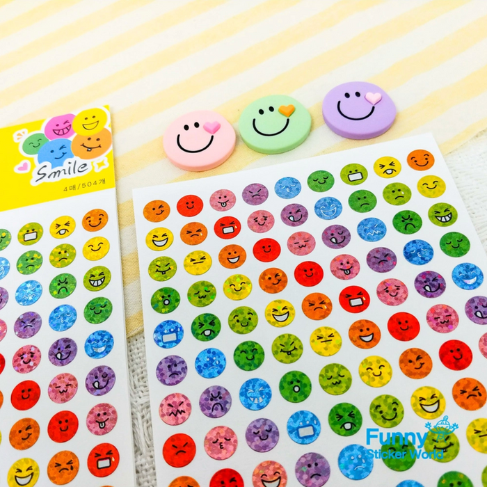 Sticker - Smile (Hologram)