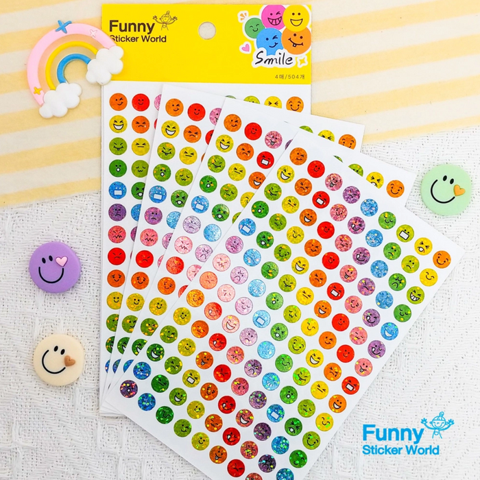 Sticker - Smile (Hologram)