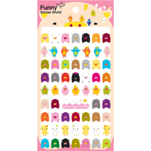 Sticker - Sweet Pigy & Friend