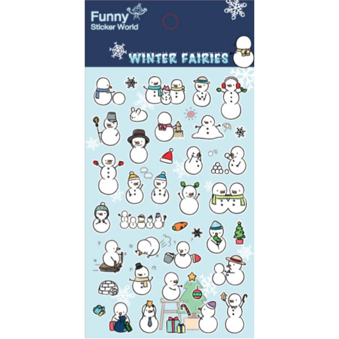 Sticker - Winter Fairies