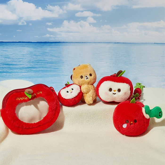 Sundaycat Keychain - Apple Bear Hug