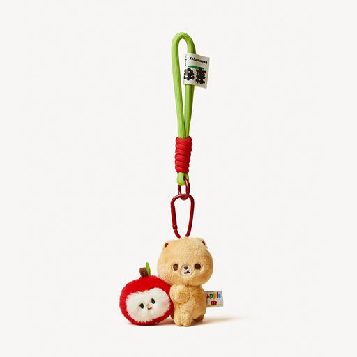Sundaycat Keychain - Apple Bear Hug