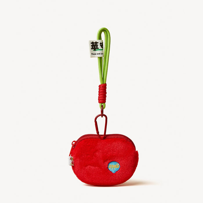 Sundaycat Keychain - Apple Transparent