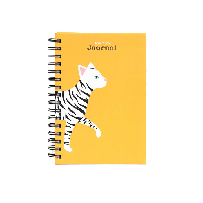 Cat A5 Spiral Notebook