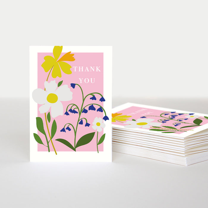 Thank You Floral - Notecard Pack