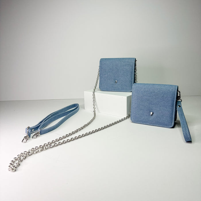 The Mini VIP Tote - Blue Denim