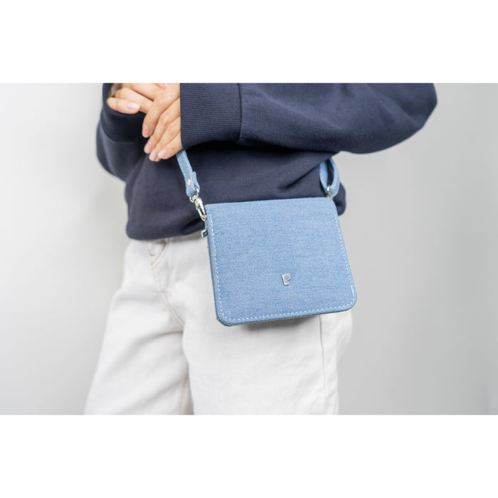 The Mini VIP Tote - Blue Denim