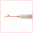 Twiink 2 Colour Line Pen - Orange Pink