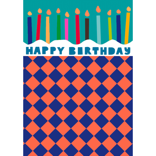 Greeting Card - PS Colour Hub Birthday Big Checkered