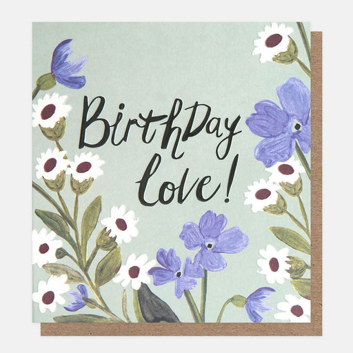 Greeting Card - Wildlife Bday Love Beetle
