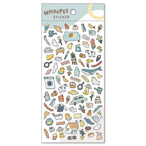 Whoopee Sticker Sheet - Life in Aqua