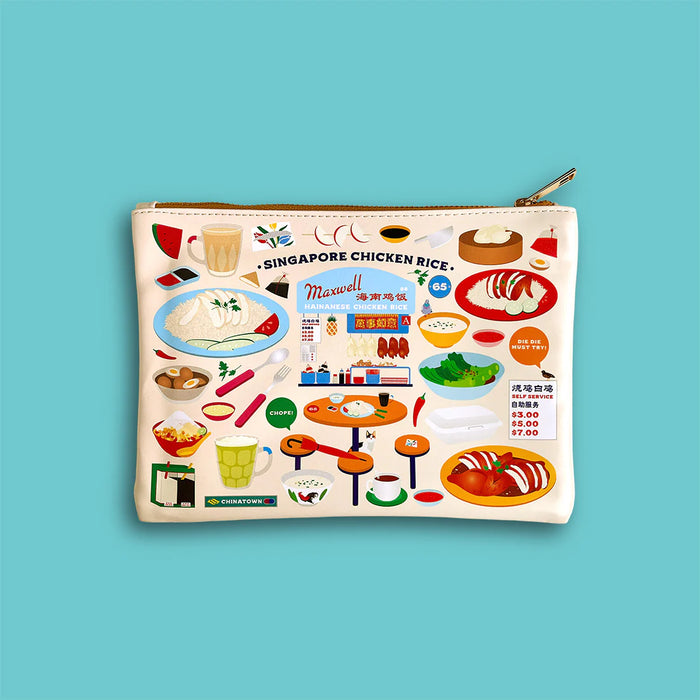 Zip Pouch - Chicken Rice