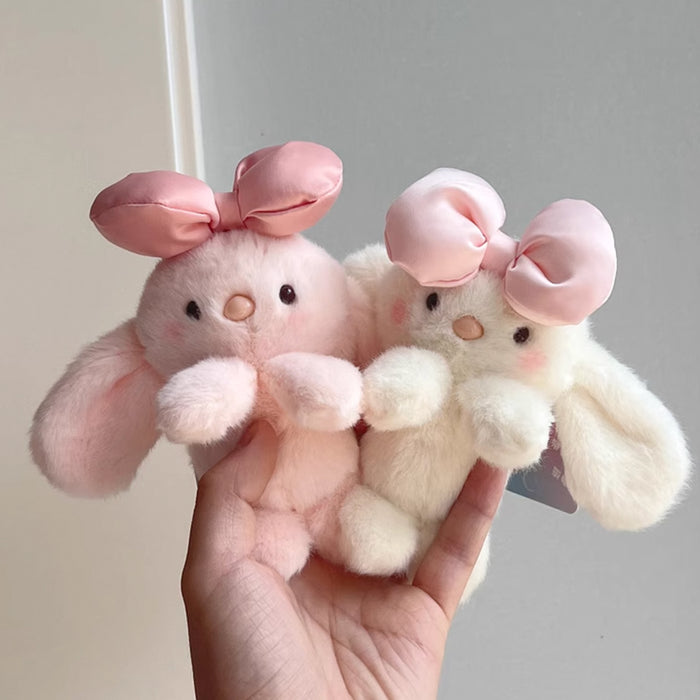 Plush Bag Charm - White Bunny