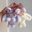 Plush Bag Charm - Purple Bunny
