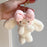 Plush Bag Charm - White Bunny