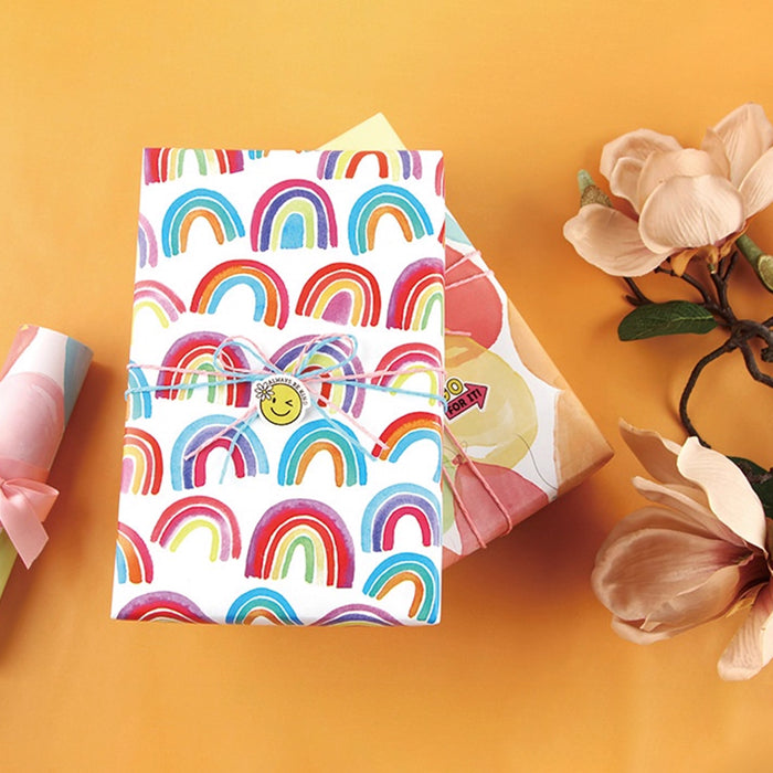 Gift Wrapping Paper Roll - 3M Candy Rainbows