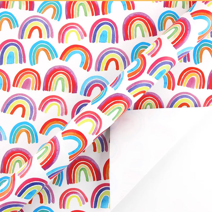 Gift Wrapping Paper Roll - 3M Candy Rainbows