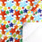 Gift Wrapping Paper Roll - 3M Colourful Large Stars