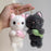 Plush Bag Charm - White Cat