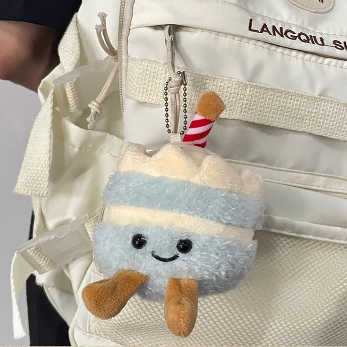 Plush - Blue Cake with Candle