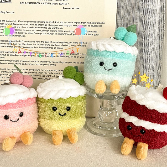 Plush - Brown Cake with Candle