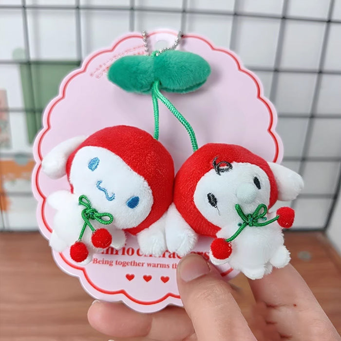 Stuffed Doll Bag Pendant - Cherry Cinnamoroll