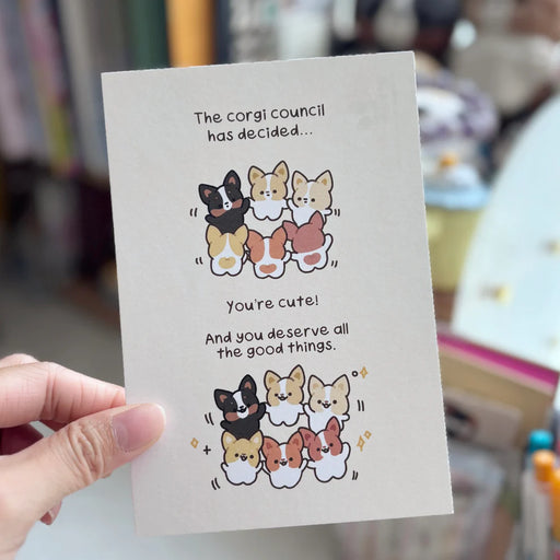 Card - Corgi Council