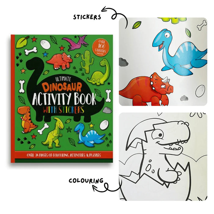 Ultimate Dinosaur Activity Book with Sticker
