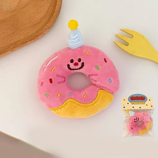 Plush Bag Charm - Donut