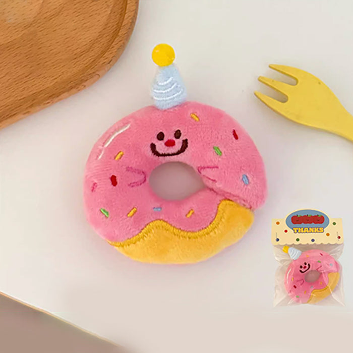 Plush Bag Charm - Donut