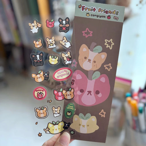 Sticker Sheet - Fruit Friends