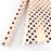 Gift Wrapping Paper Roll - 3M Gold Foil Dots on Pink