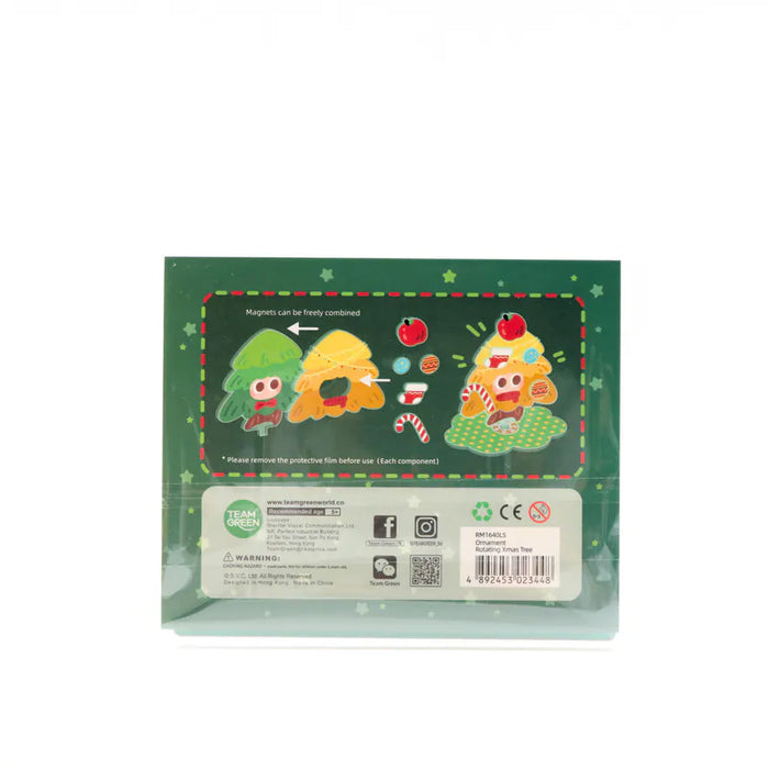 Christmas Magnetic Spinning Acrylic Standee - Dress-Up Tree