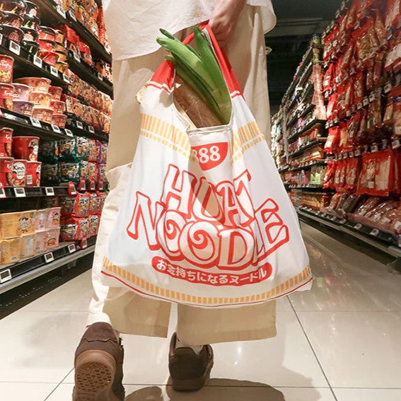 Huat Noodle Foldable Grocery Bag