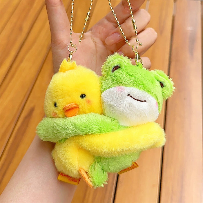 Plush Keychain - Frog and Duck