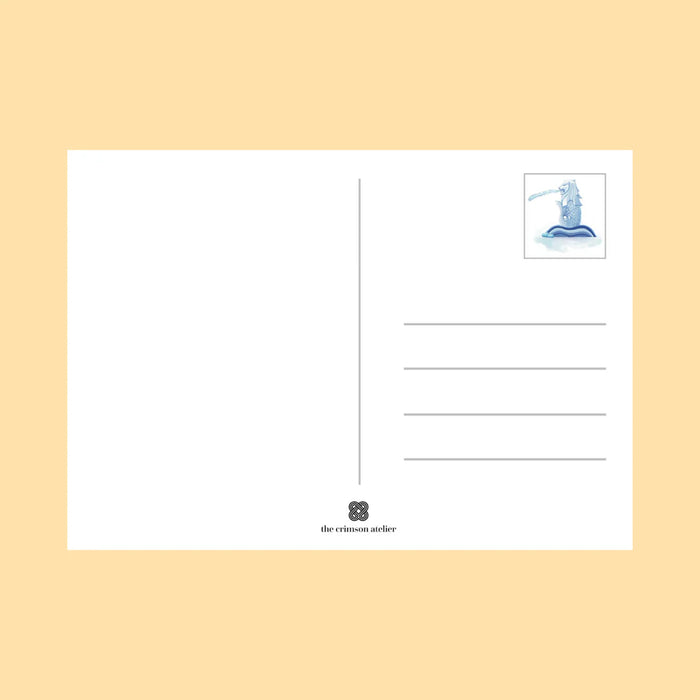 Raffles Hotel Postcard