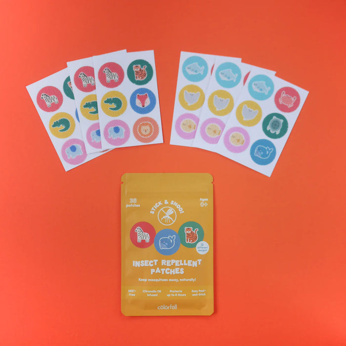 Insect Repellent Patches - Safari x Under the Sea (Yellow)