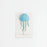 Jellyfish Aqua Brooch
