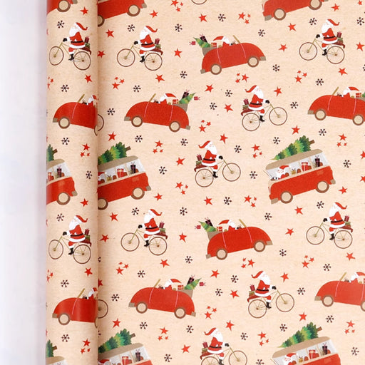 Gift Wrapping Paper Roll - 8M Santa Delivery