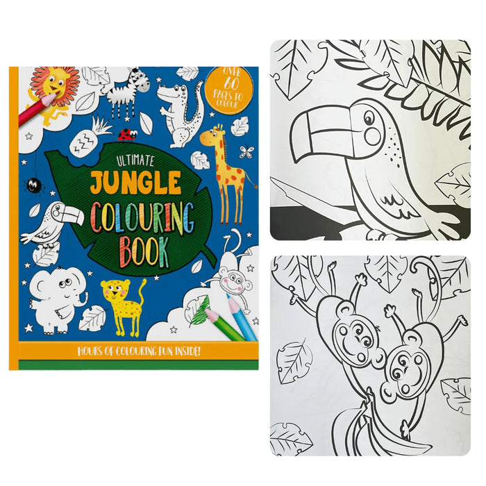 Ultimate Jungle Coloring Book