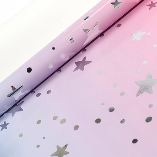 Gift Wrapping Paper Roll - 3M Silver Stars